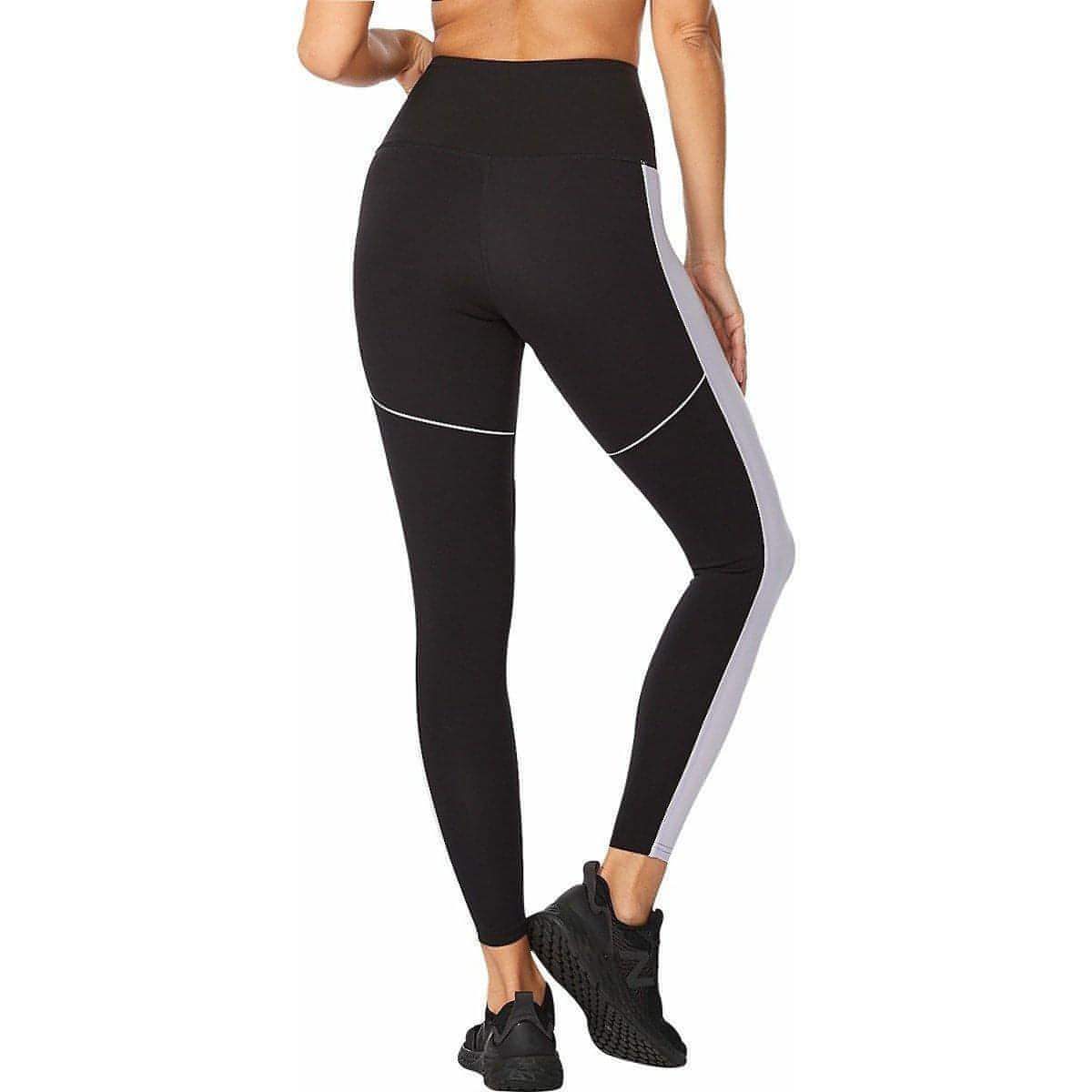 2XU Form Pop Seam Hi-Rise Compression Womens Long Running Tights - Bla –  Start Fitness