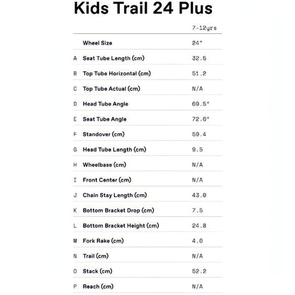 Cannondale Kids Trail Plus 24 Inch Junior Mountain Bike 2024 - Mantis