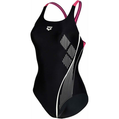 Arena Graphic Pro Back Swimsuit  Front - Front View