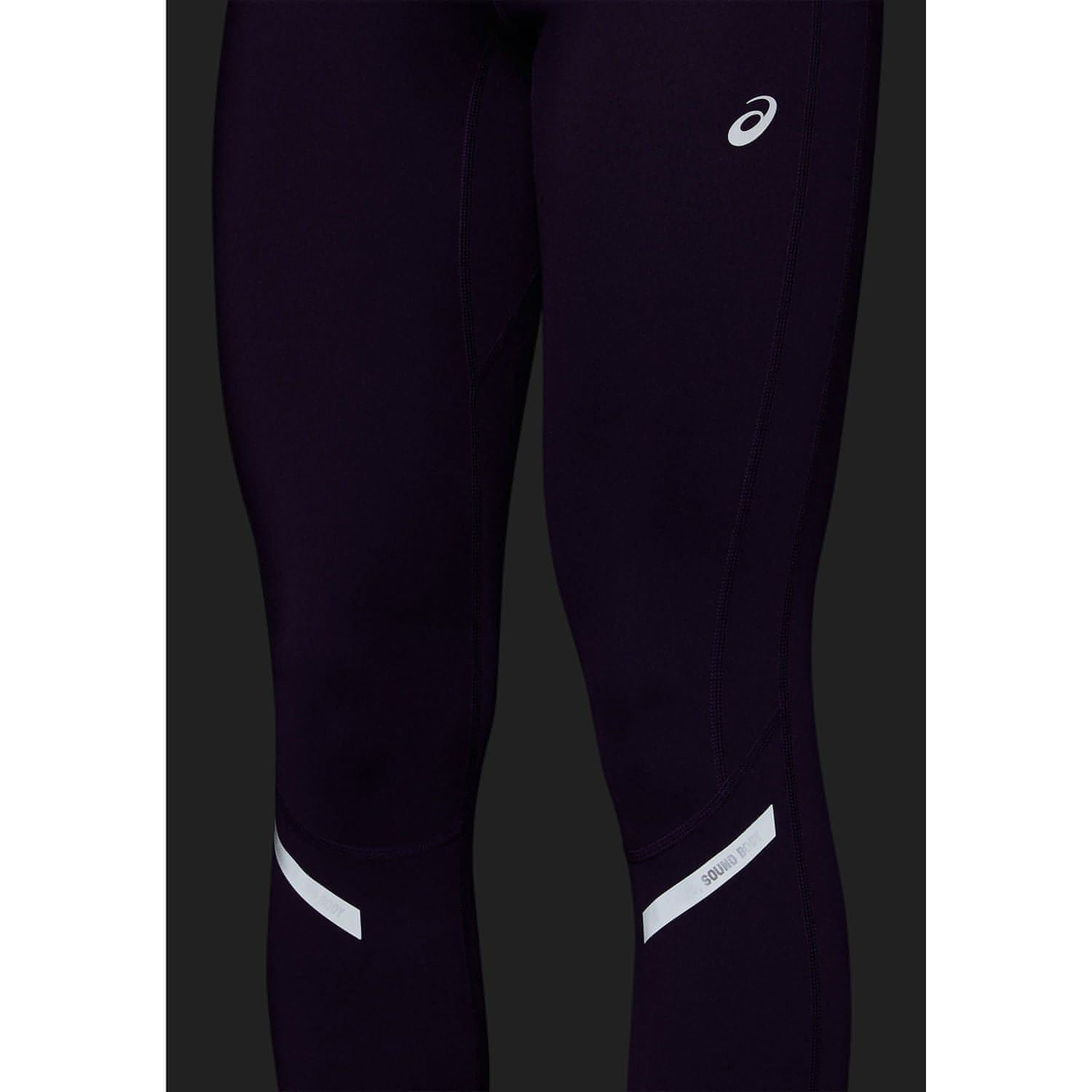 Asics Lite-Show Womens Long Running Tights Purple – Start Fitness
