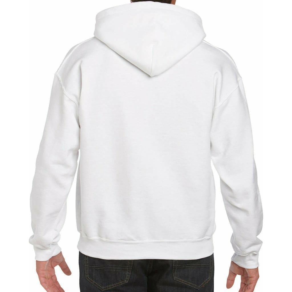 Blank Threads Hoody White Back View