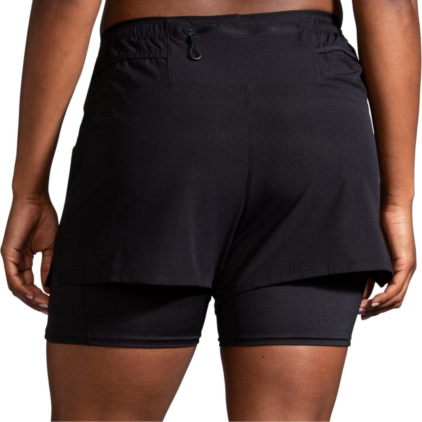 Brooks 3Inch High Point In Shorts Back View