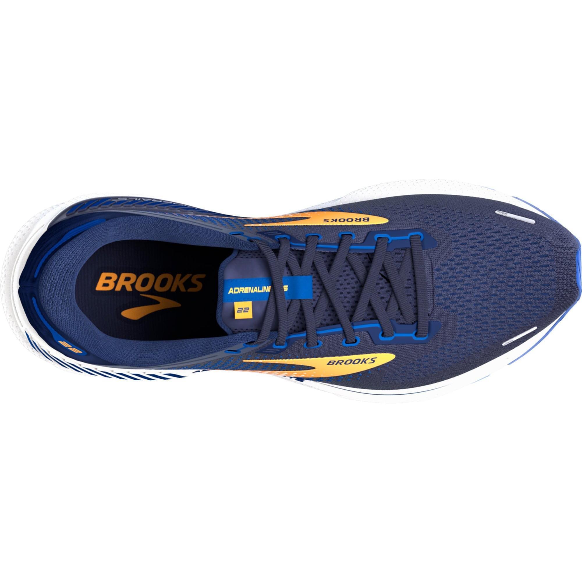 Brooks Adrenaline GTS 22 Mens Running Shoes Blue