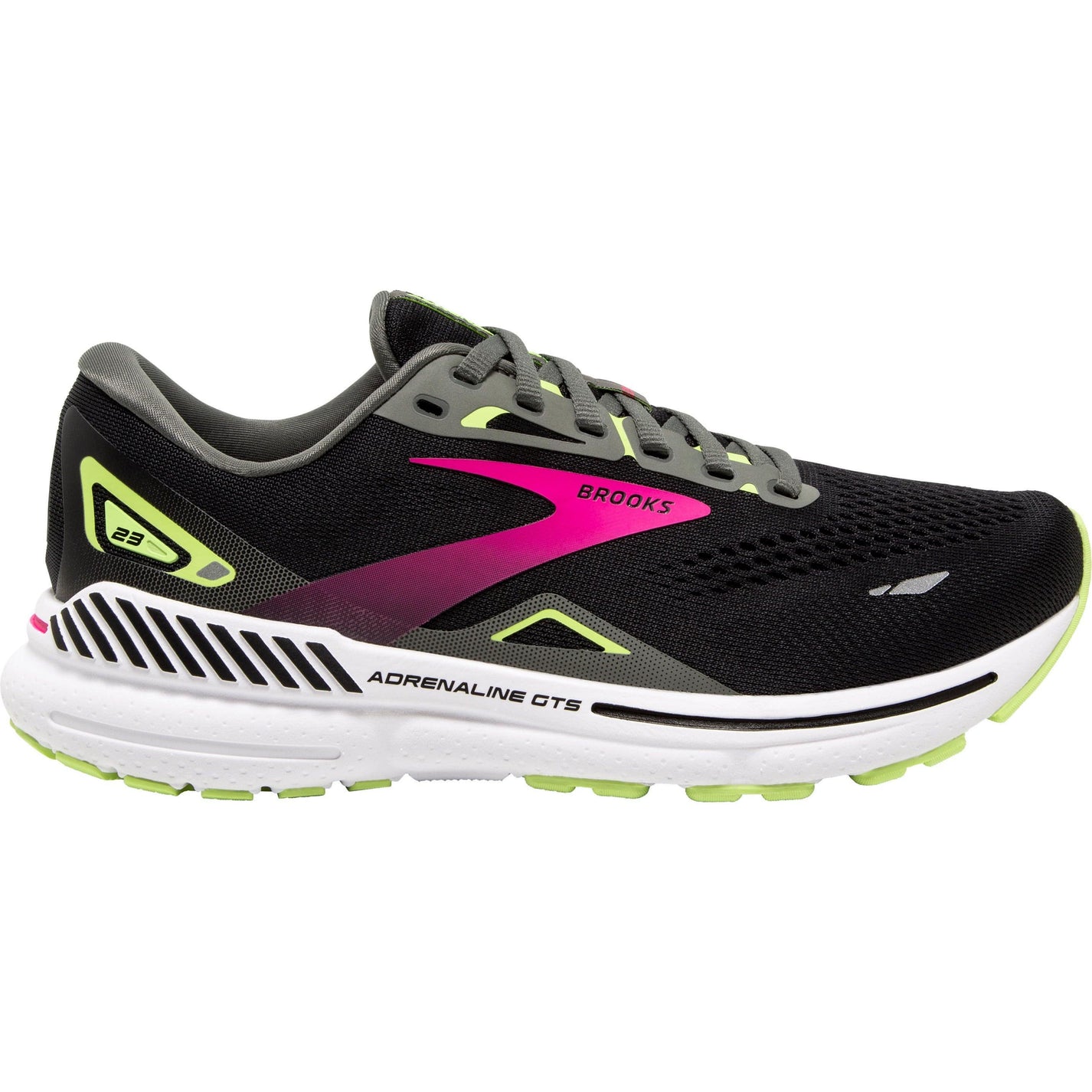 Brooks Adrenaline GTS 23 Womens Running Shoes - Black – Start Fitness