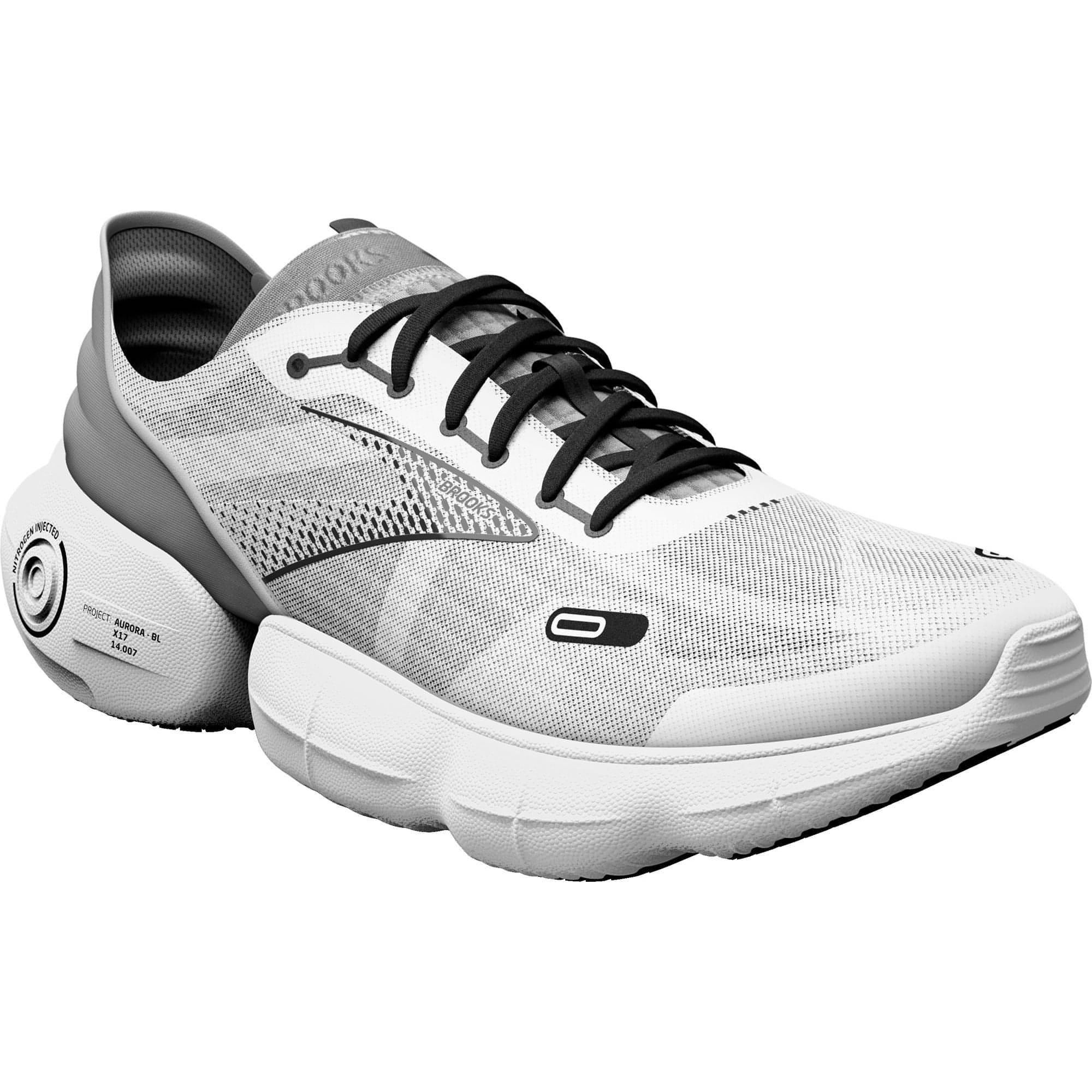 Brooks Aurora BL Mens Running Shoes - White – Start Fitness