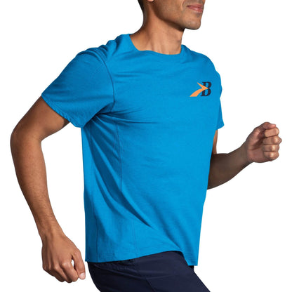 Brooks Distance Short Sleeve Side - Side View