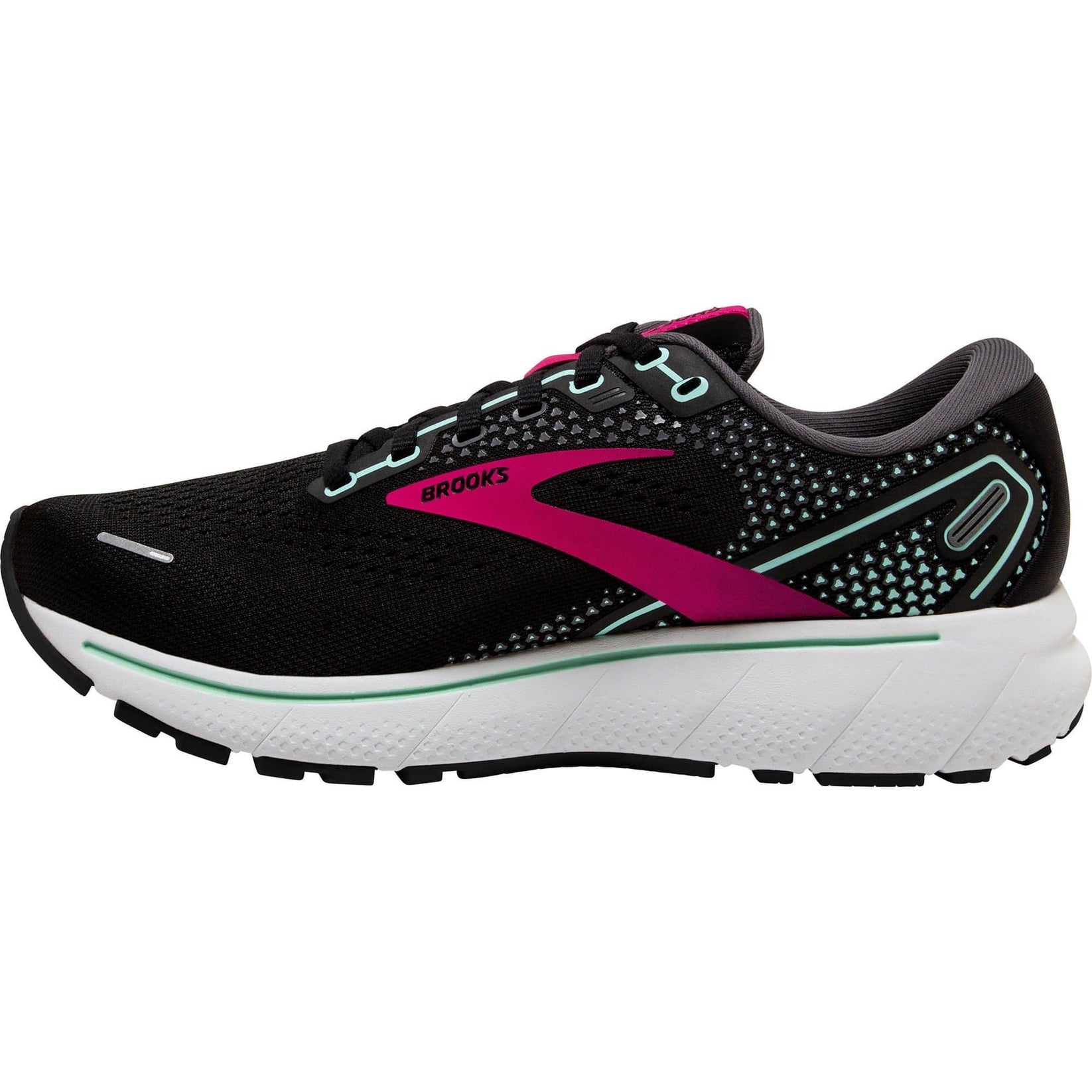 Brooks Ghost 14 Womens Running Shoes Black Start Fitness