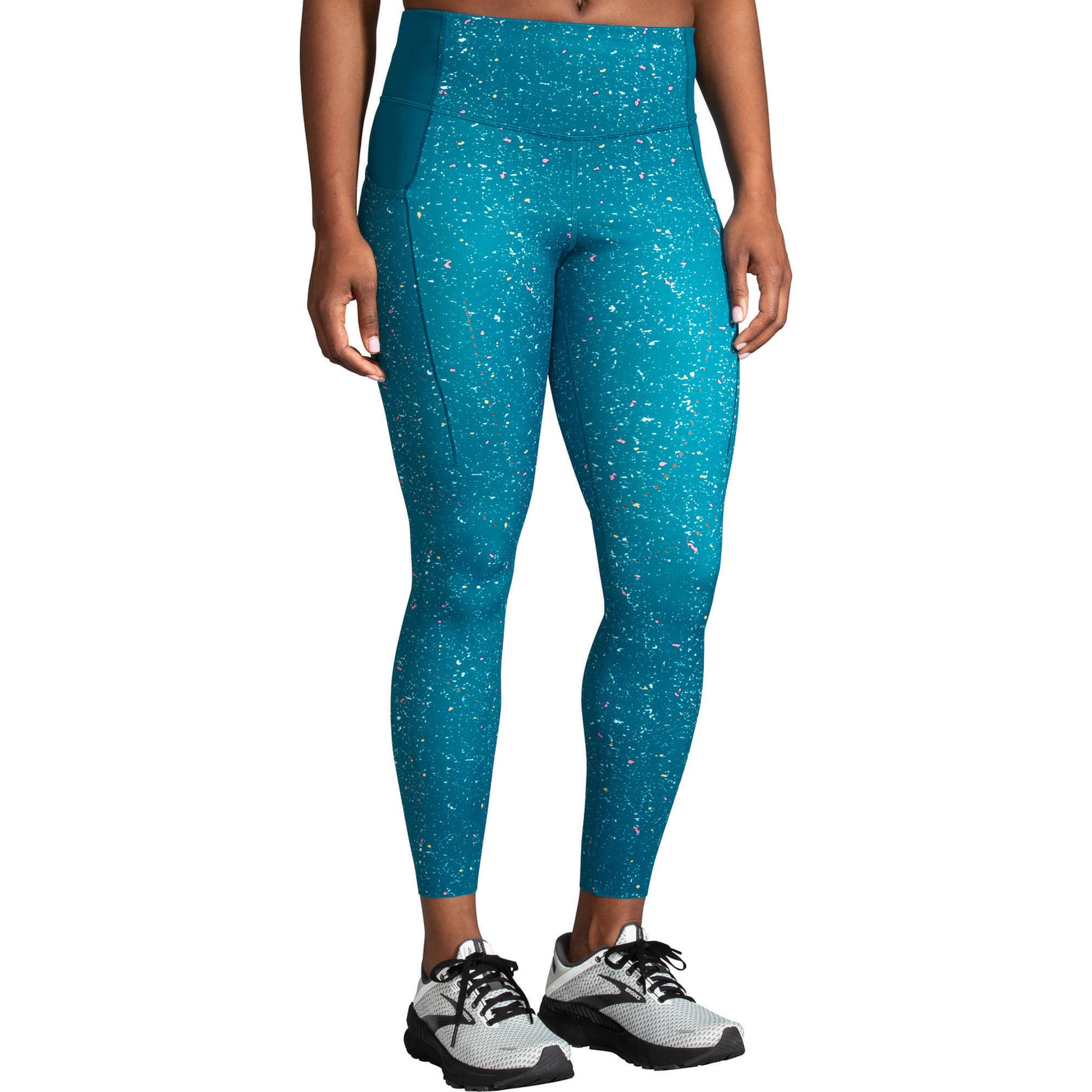 Brooks Method Womens 7/8 Running Tights - Blue – Start Fitness