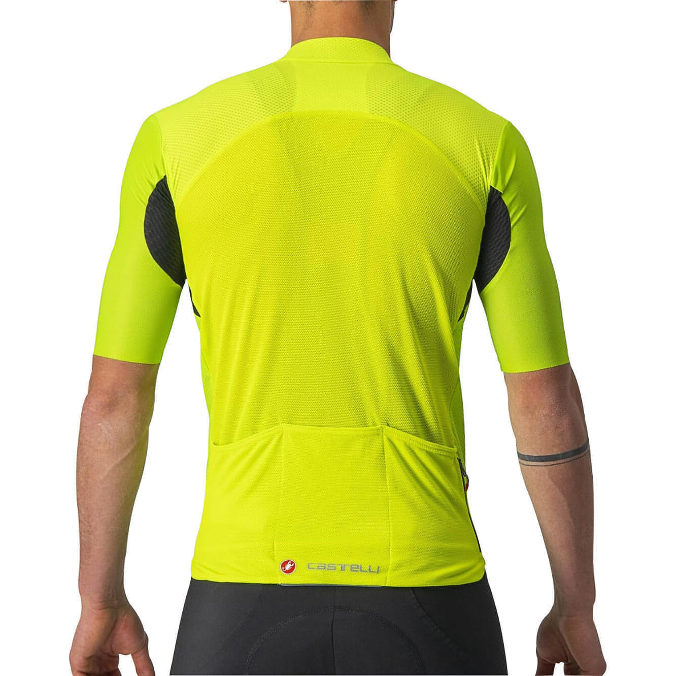 Castelli Endurance Elite Short Sleeve Mens Cycling Jersey - Yellow – Start  Fitness