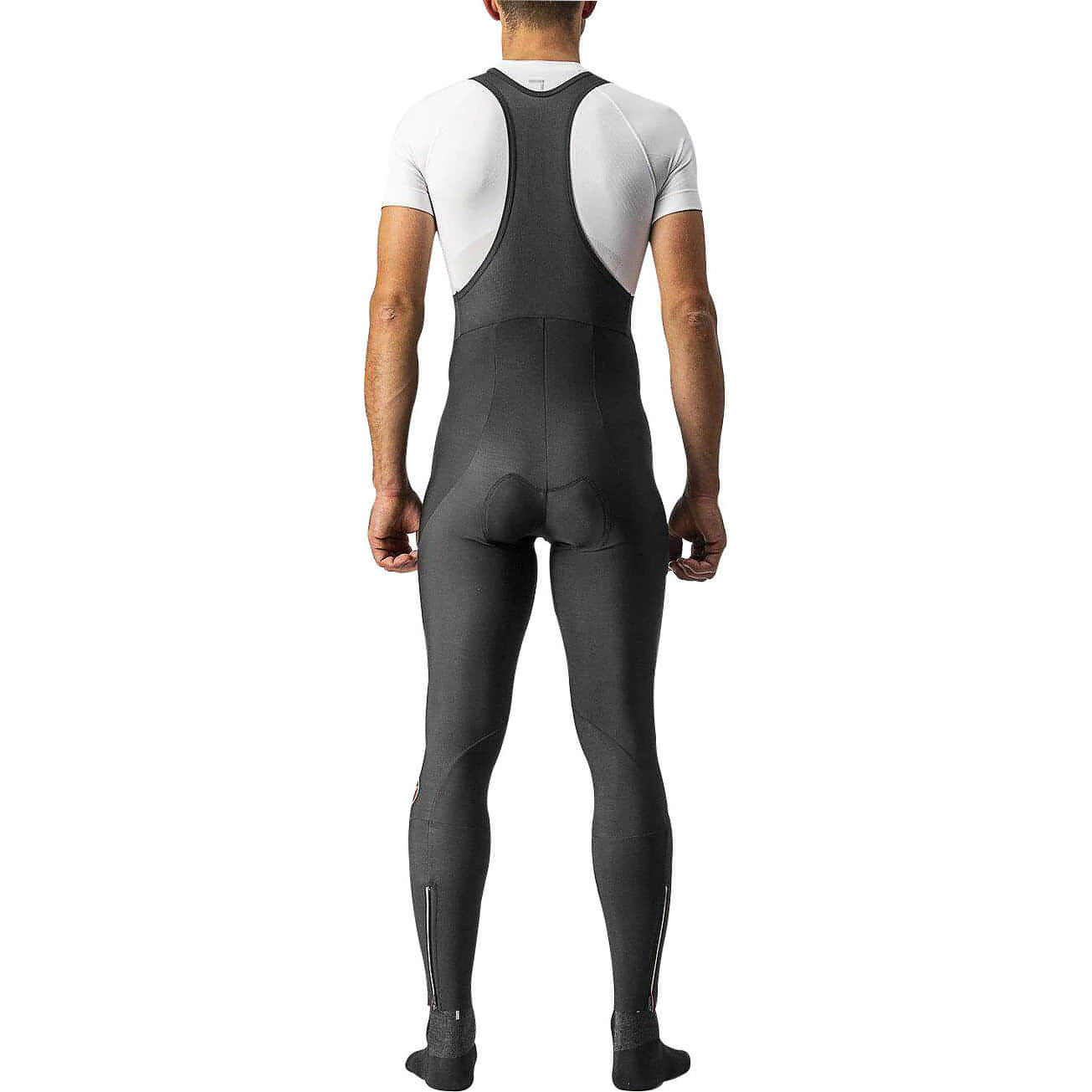 Castelli Entrata Mens Cycling Bib Tights Black Start Fitness