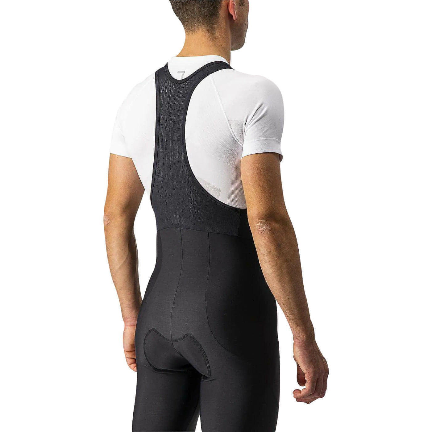 Castelli Entrata Mens Cycling Bib Tights Black Start Fitness