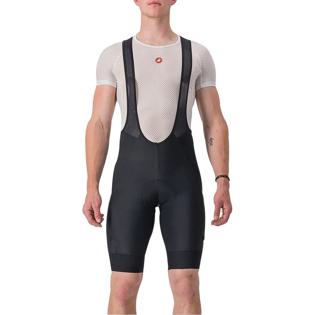 Castelli Unlimited Cargo Mens Cycling Bib Shorts - Black – Start Fitness