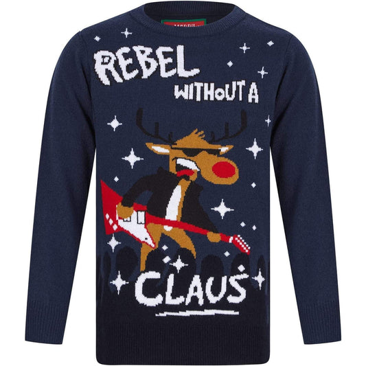 Christmas Rebel Jumper  Dressblue