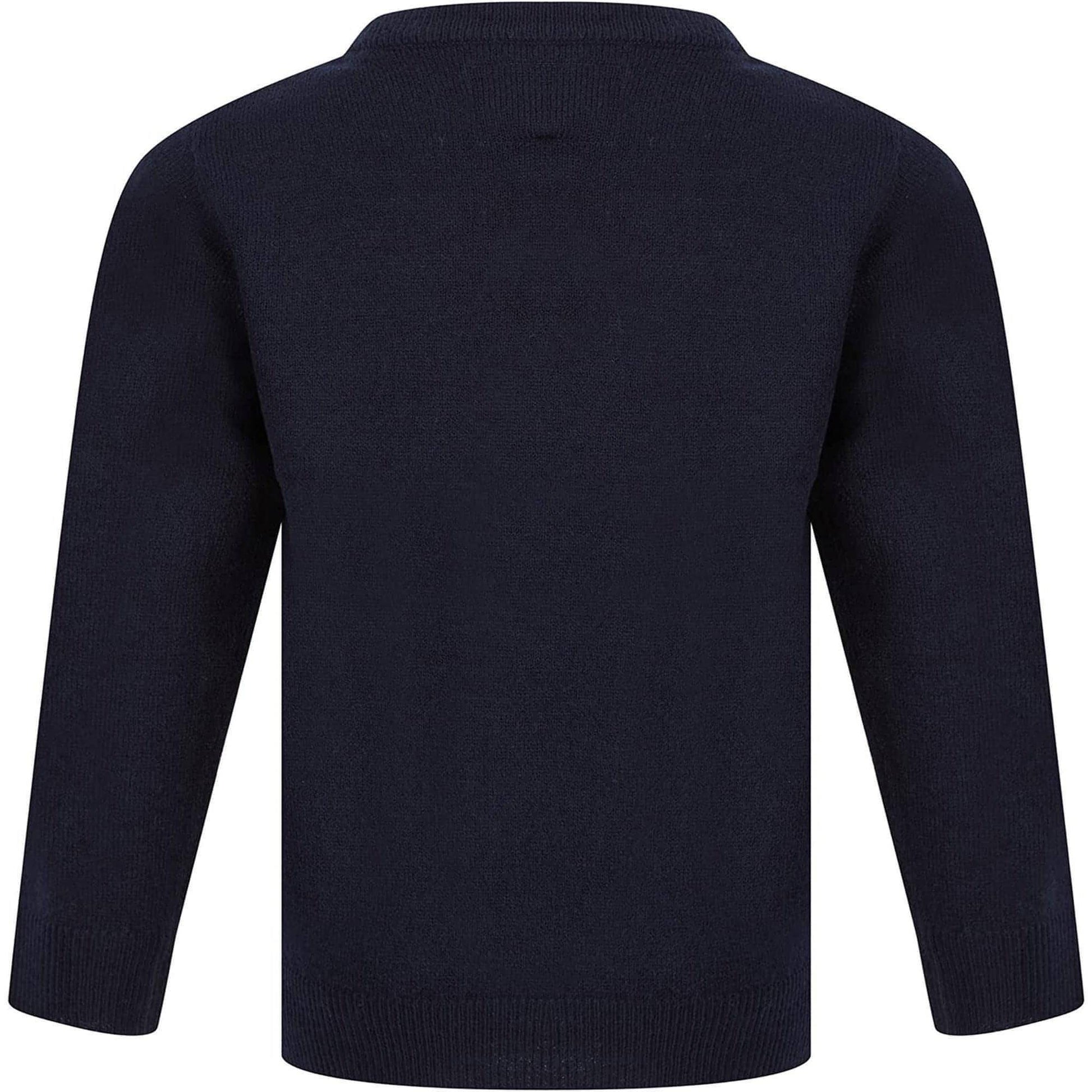 Christmas Reindeer Snow Jumper  Ink Back View