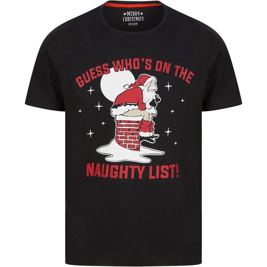 Christmas Santa Chimney Short Sleeve