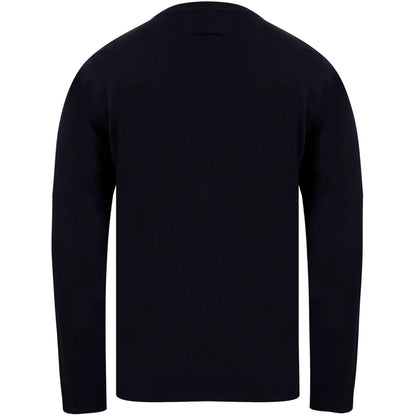 Christmas Snow Motif Jumper  Ink Back View