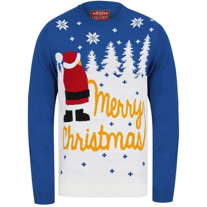 Christmas Snow Motif Jumper
