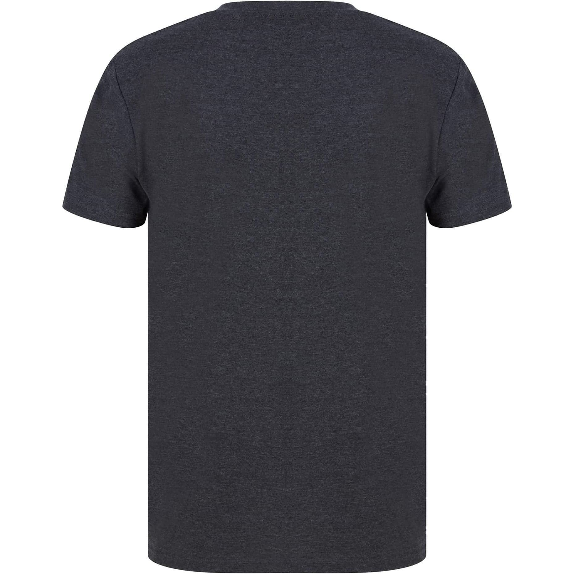 Christmas Snow It Short Sleeve  Grey Back View