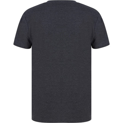 Christmas Snow It Short Sleeve  Grey Back View