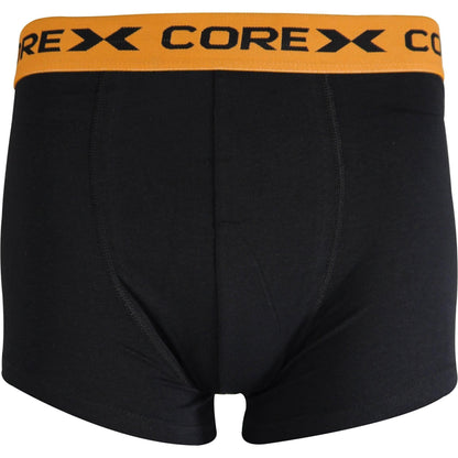 Corex Fitness Classic Pack Boxers 1P204921Wm Blueorange Orange Front - Front View