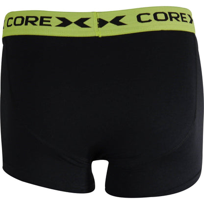 Corex Fitness Classic Pack Boxers 1P204921Wm Greenorange Green Back View