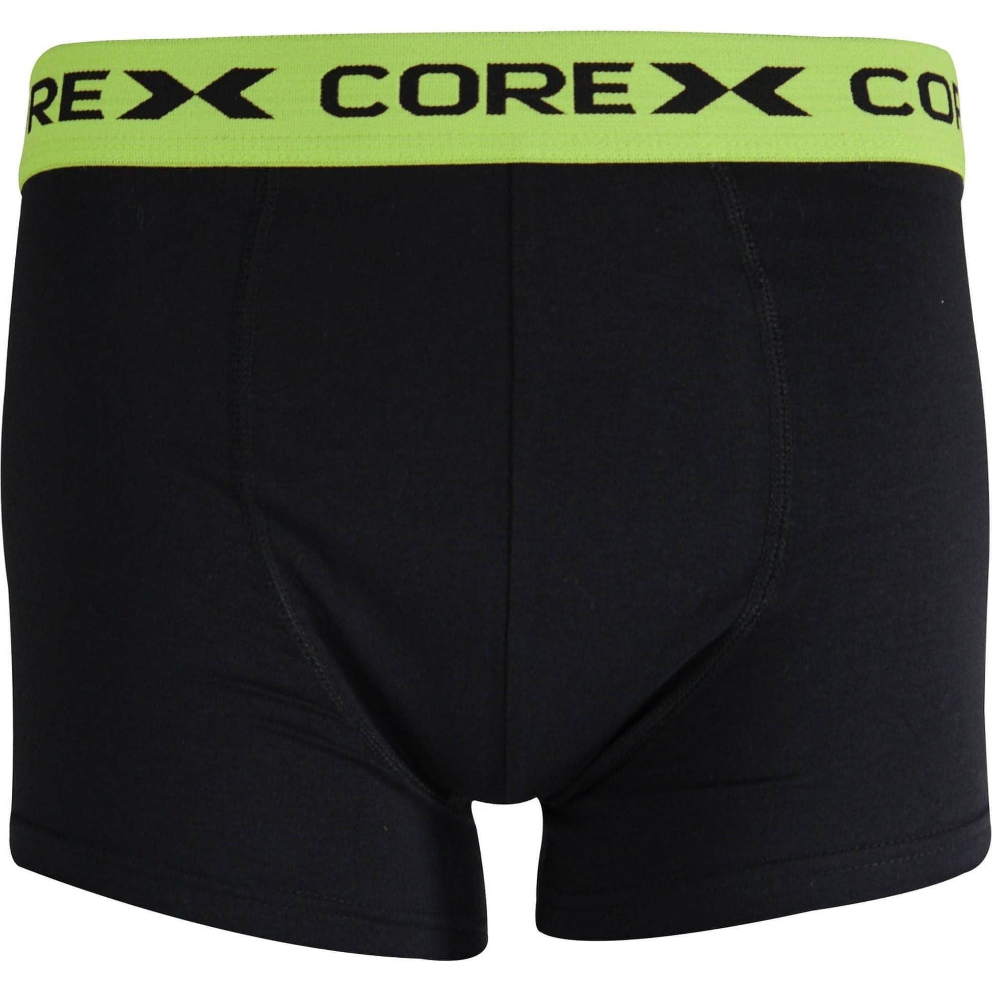 Corex Fitness Classic Pack Boxers 1P204921Wm Greenorange Green Front - Front View