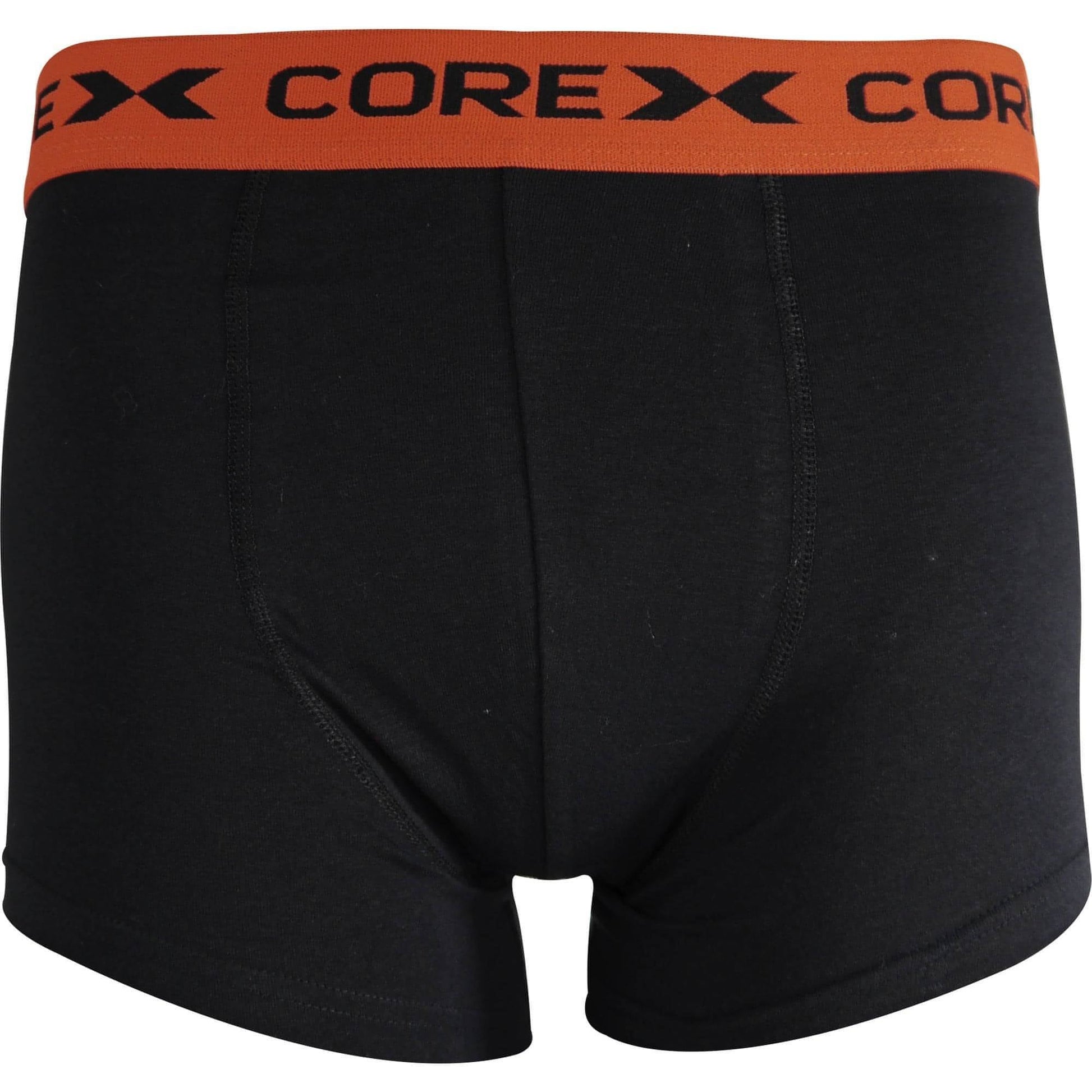 Corex Fitness Classic Pack Boxers 1P204921Wm Greenorange Orange Front - Front View