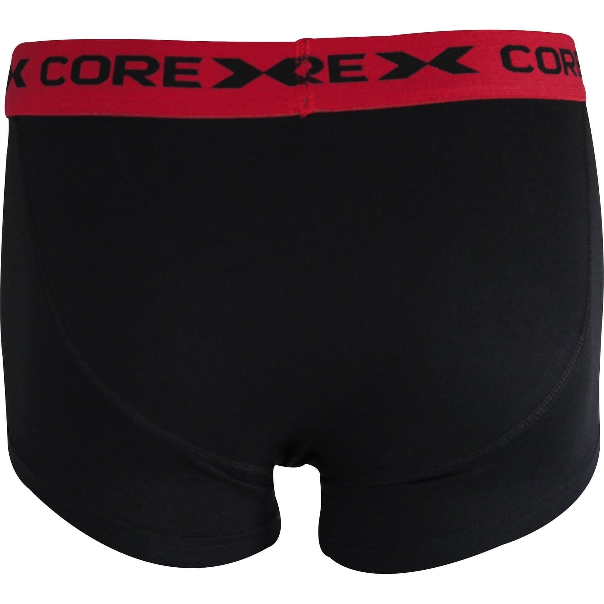 Corex Fitness Classic Pack Boxers 1P204911Wm Blackred Black Back View