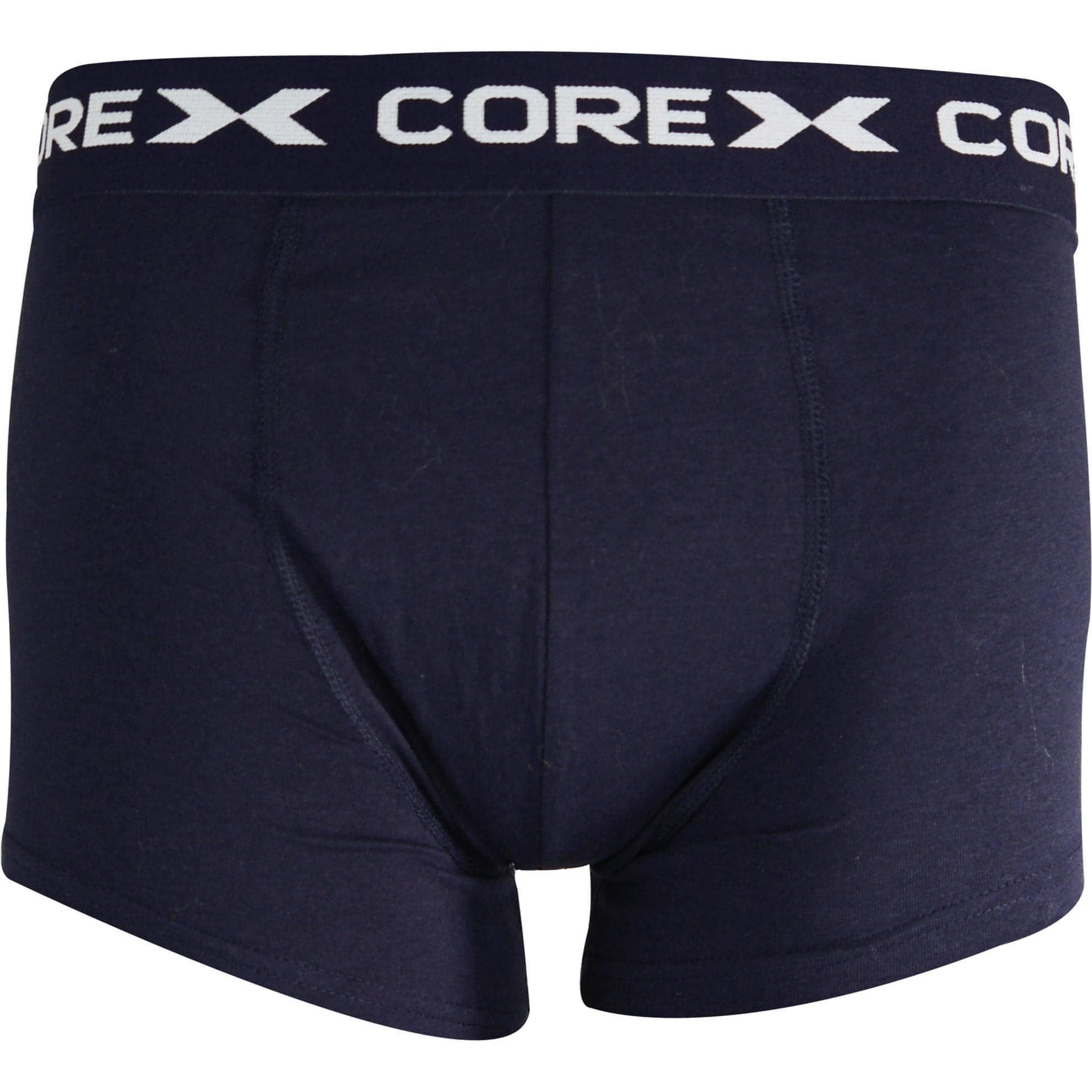 Corex Fitness Classic (2 Pack) Mens Boxer Shorts Blue