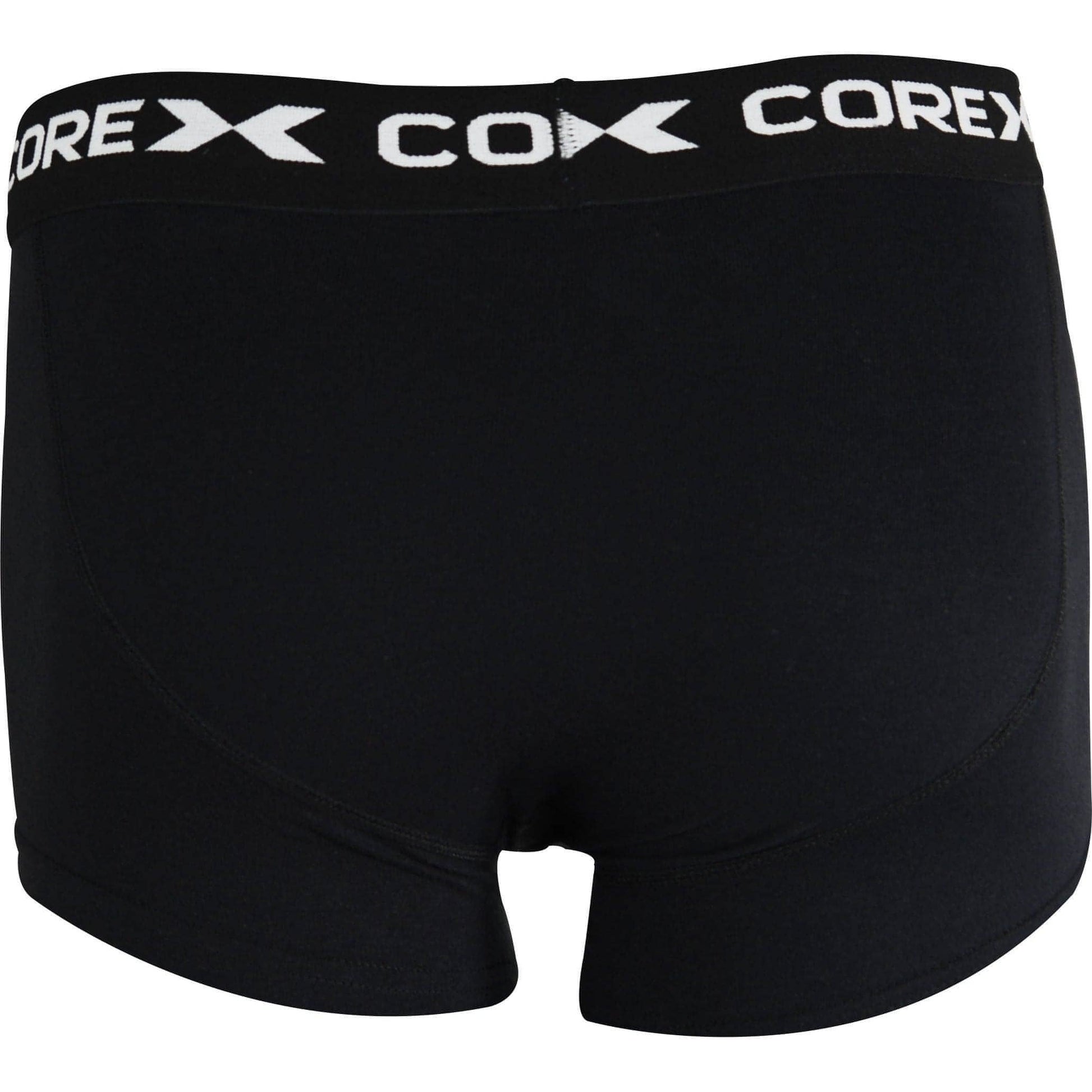Corex Fitness Classic Pack Boxers 1P204931Wm Redblack Black Back View