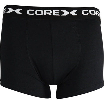Corex Fitness Classic Pack Boxers 1P204931Wm Redblack Black Front - Front View