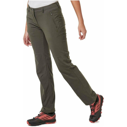 Craghoppers Nosilife Pro II (Long) Womens Walking Trousers - Green