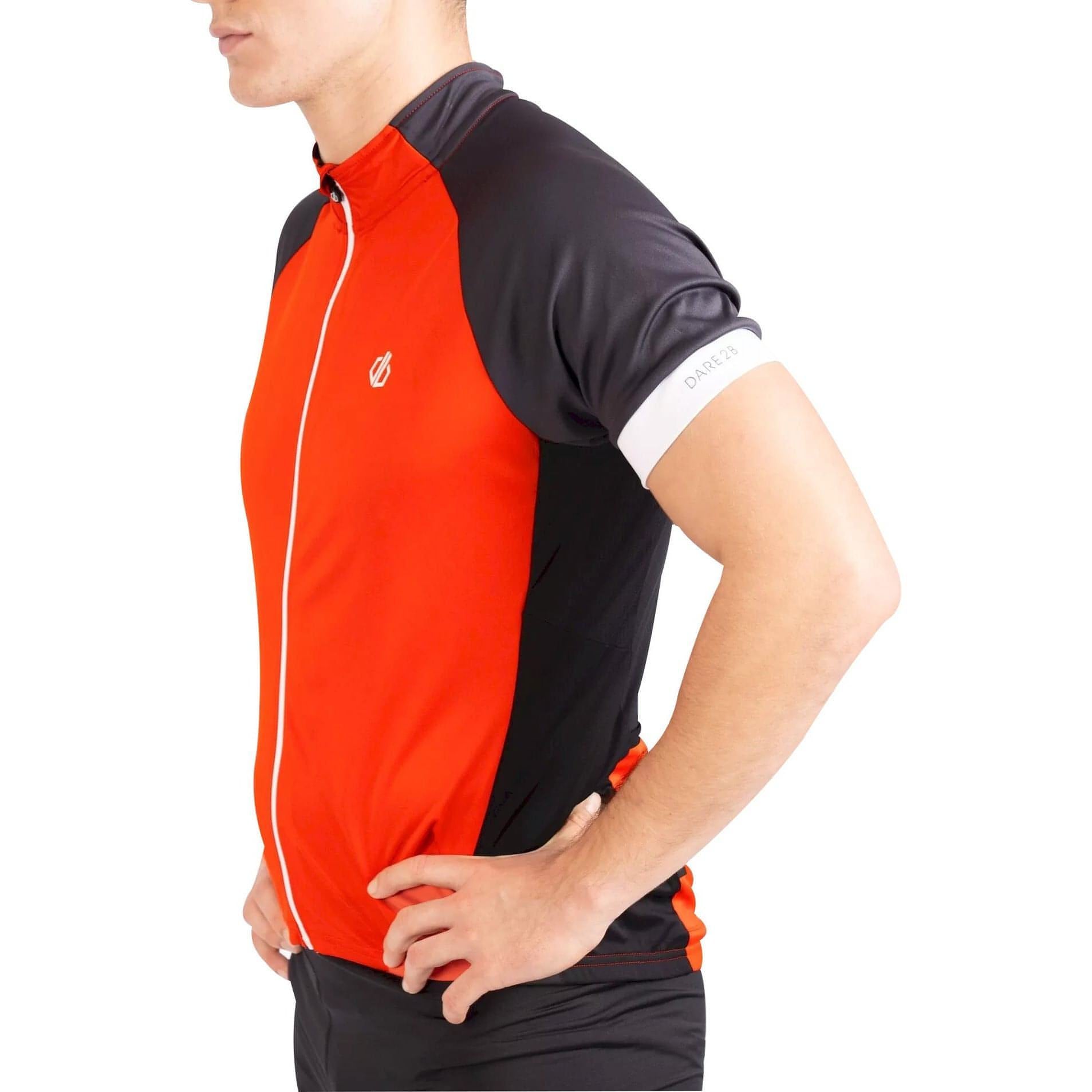 Dare2B Protaction Short Sleeve Jersey Dmt568  Side - Side View