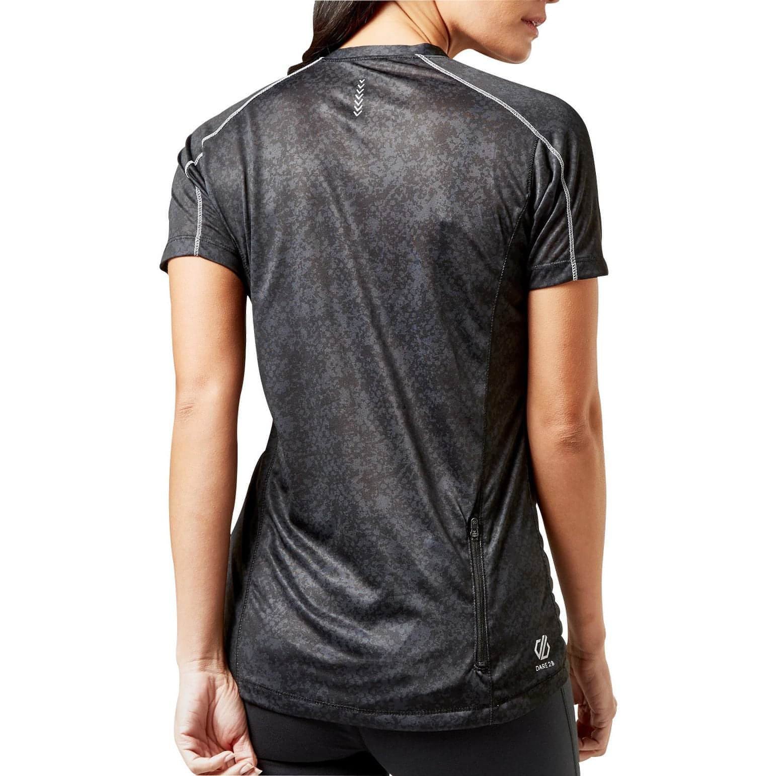 Dare2B Theory Short Sleeve Jersey Dwt501  Back View