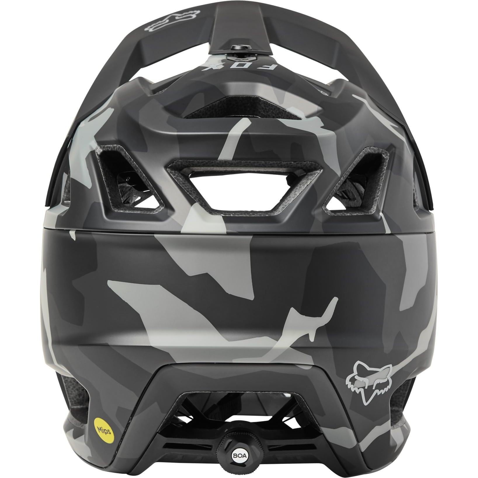 Fox Proframe Rs Mhdrn Helmet Back View