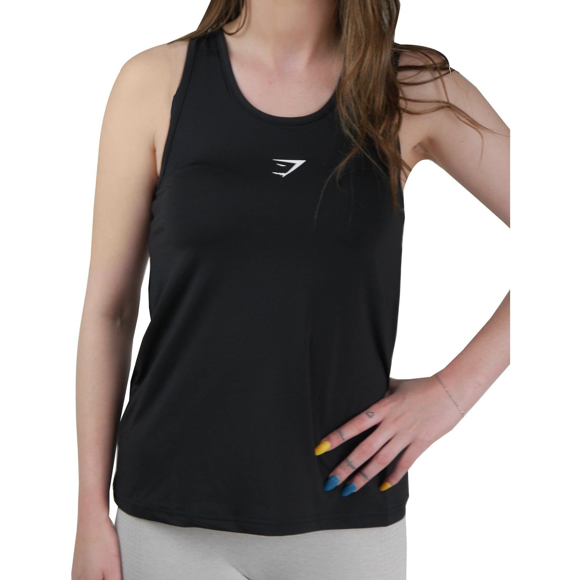 Gymshark Womens Training Vest Tank Top Black – Start Fitness