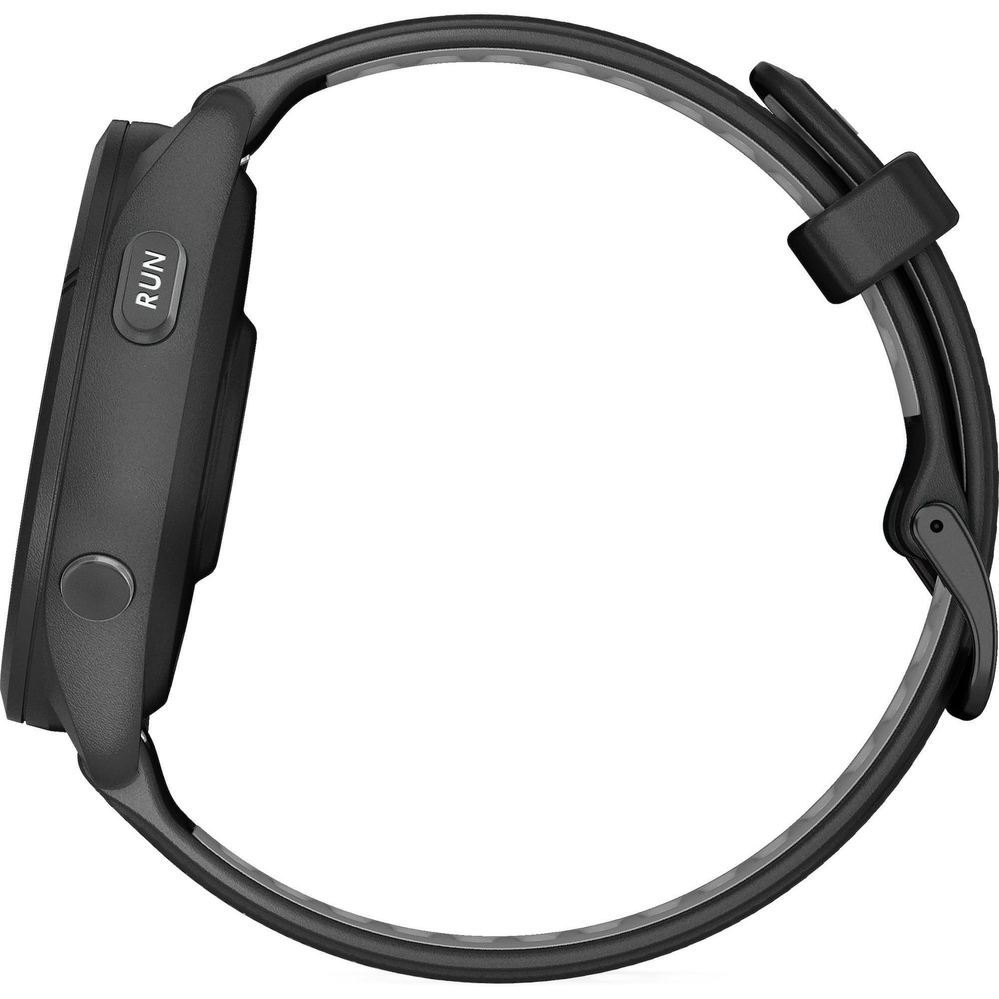 Garmin Forerunner Music Hrm Gps Watch Side - Side View