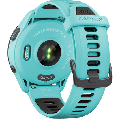 Garmin Forerunner Music Hrm Gps Watch Back View