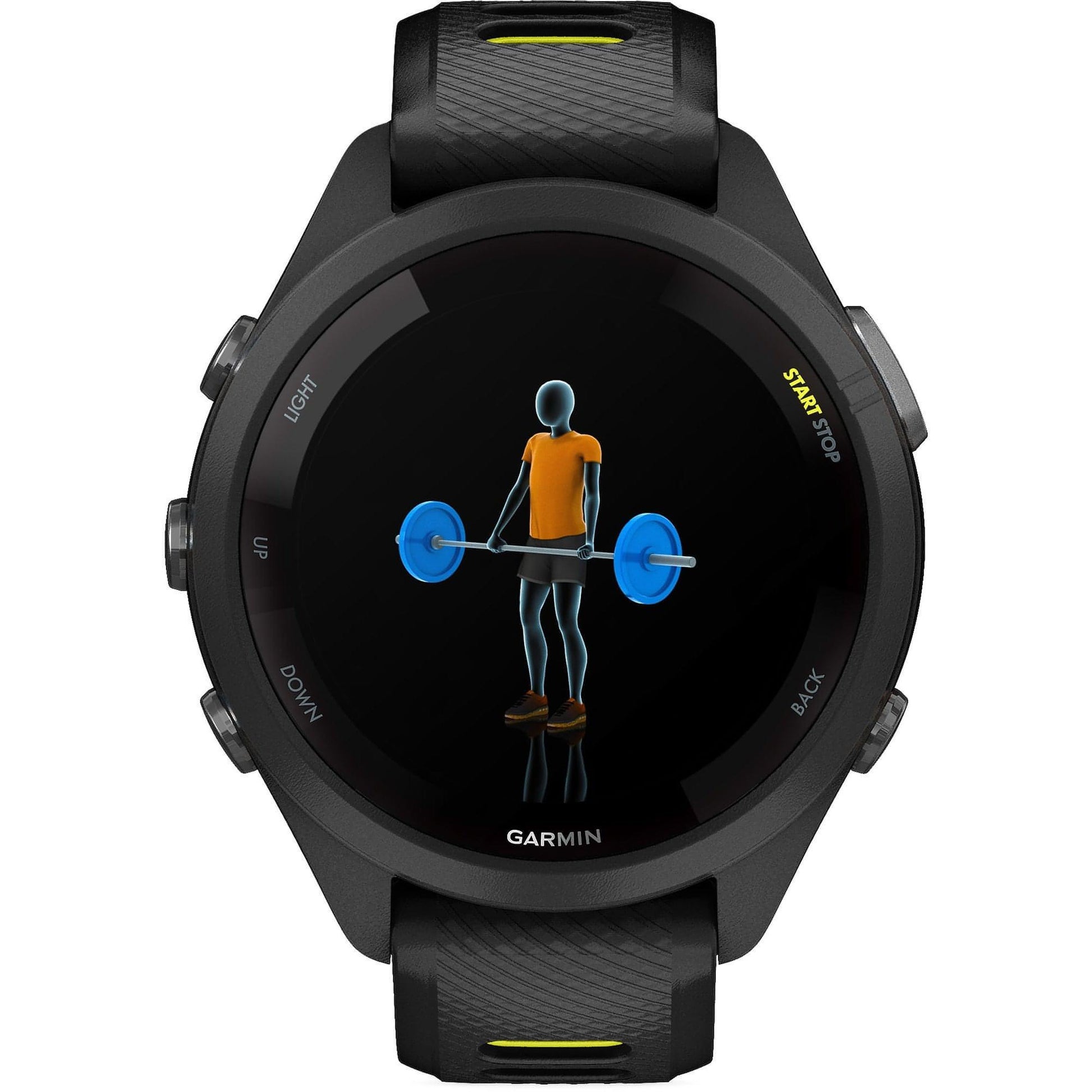 Garmin Forerunner  Music Hrm Gps Watch Front - Front View