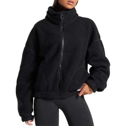 Gymshark Sherpa Womens Jacket - Black – Start Fitness