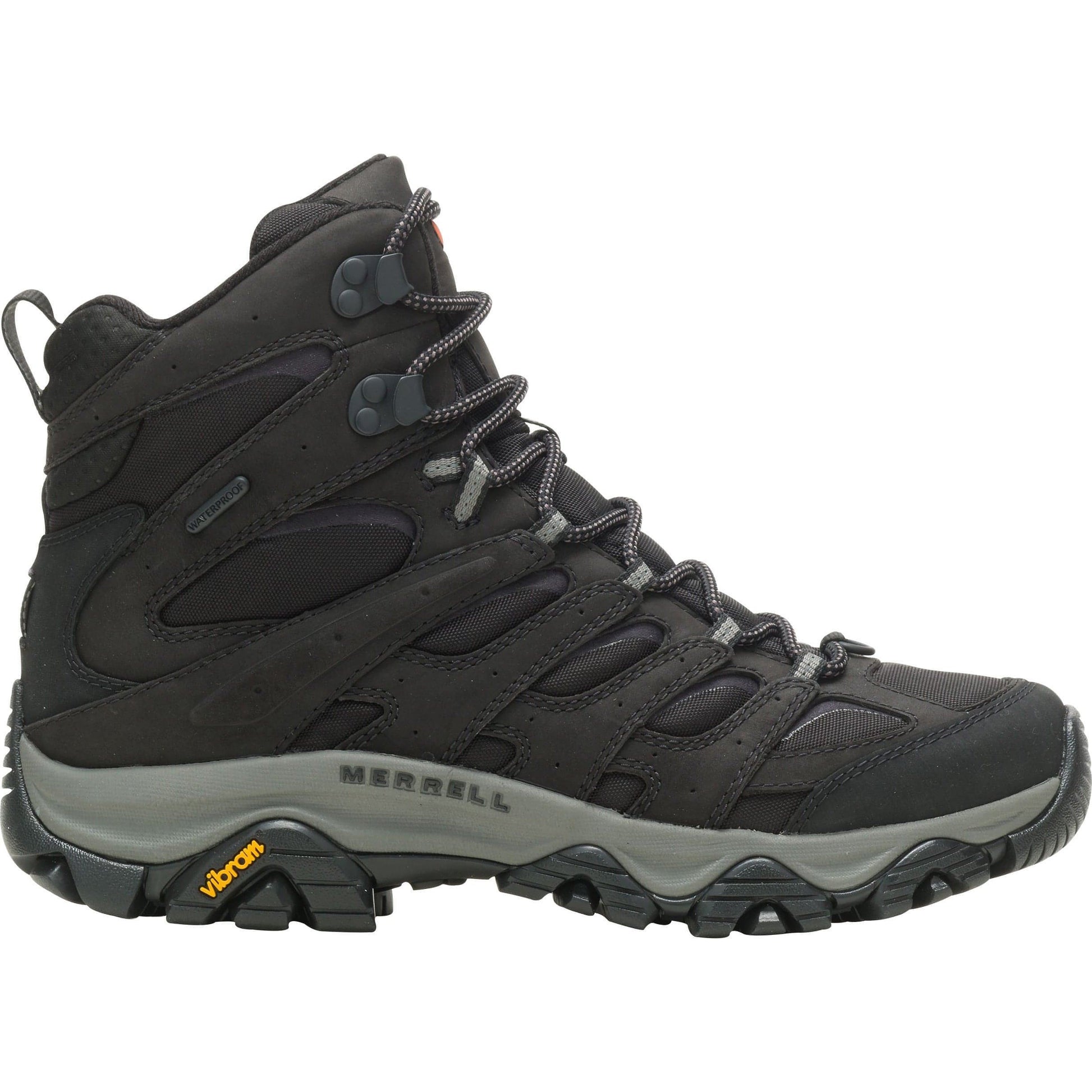 Merrell Moab Apex Mid Waterproof Mens Walking Boots Black