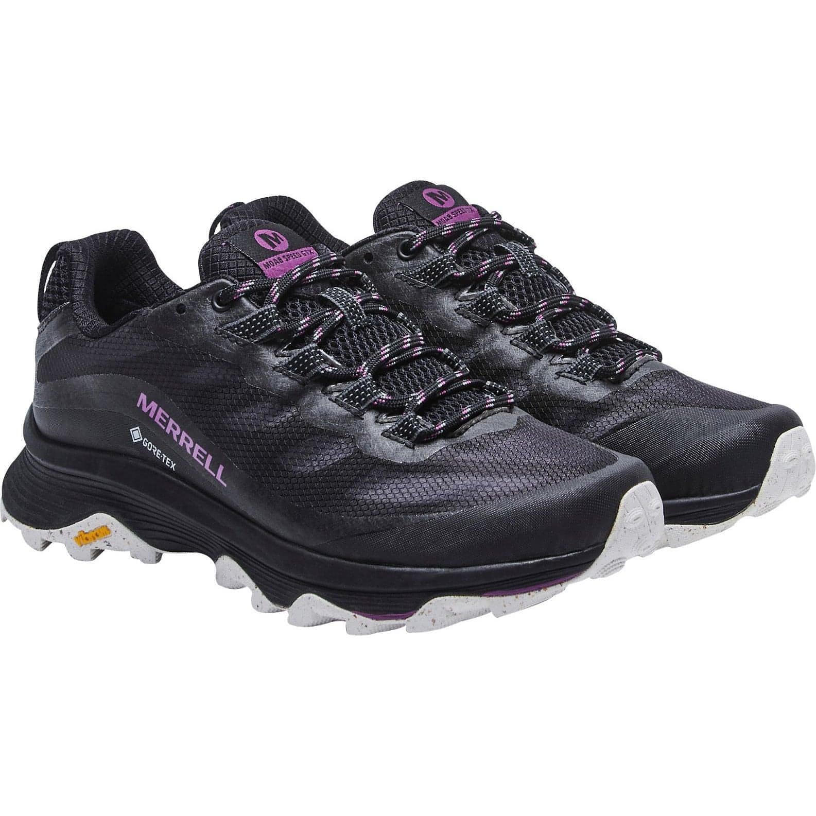 Merrell Moab Speed GORE-TEX Womens Walking Shoes Black – Start