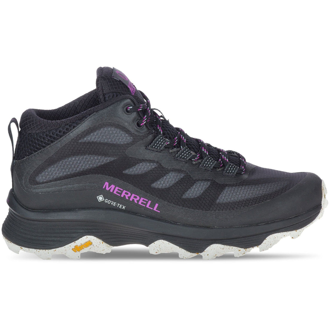 Merrell Moab Speed Mid GORE-TEX Womens Walking Boots - Black – Start ...