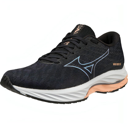 Mizuno Wave Rider Wide Fit D J1Gd2206 Front - Front View