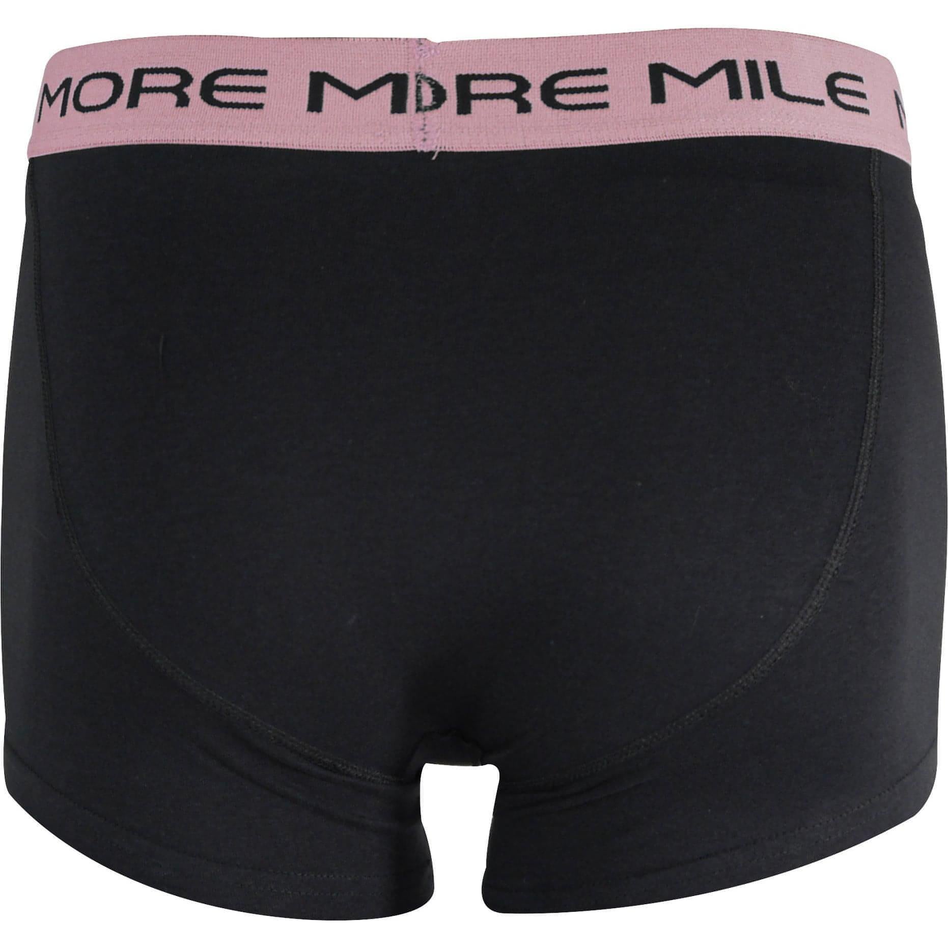 More Mile Classic (2 Pack) Mens Boxer Shorts - Black – Start Fitness