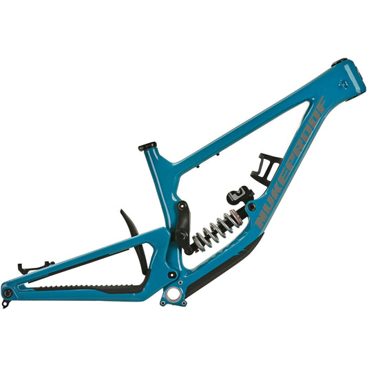 Nukeproof Giga Carbon Mountain Bike Frame Push Shock Teal