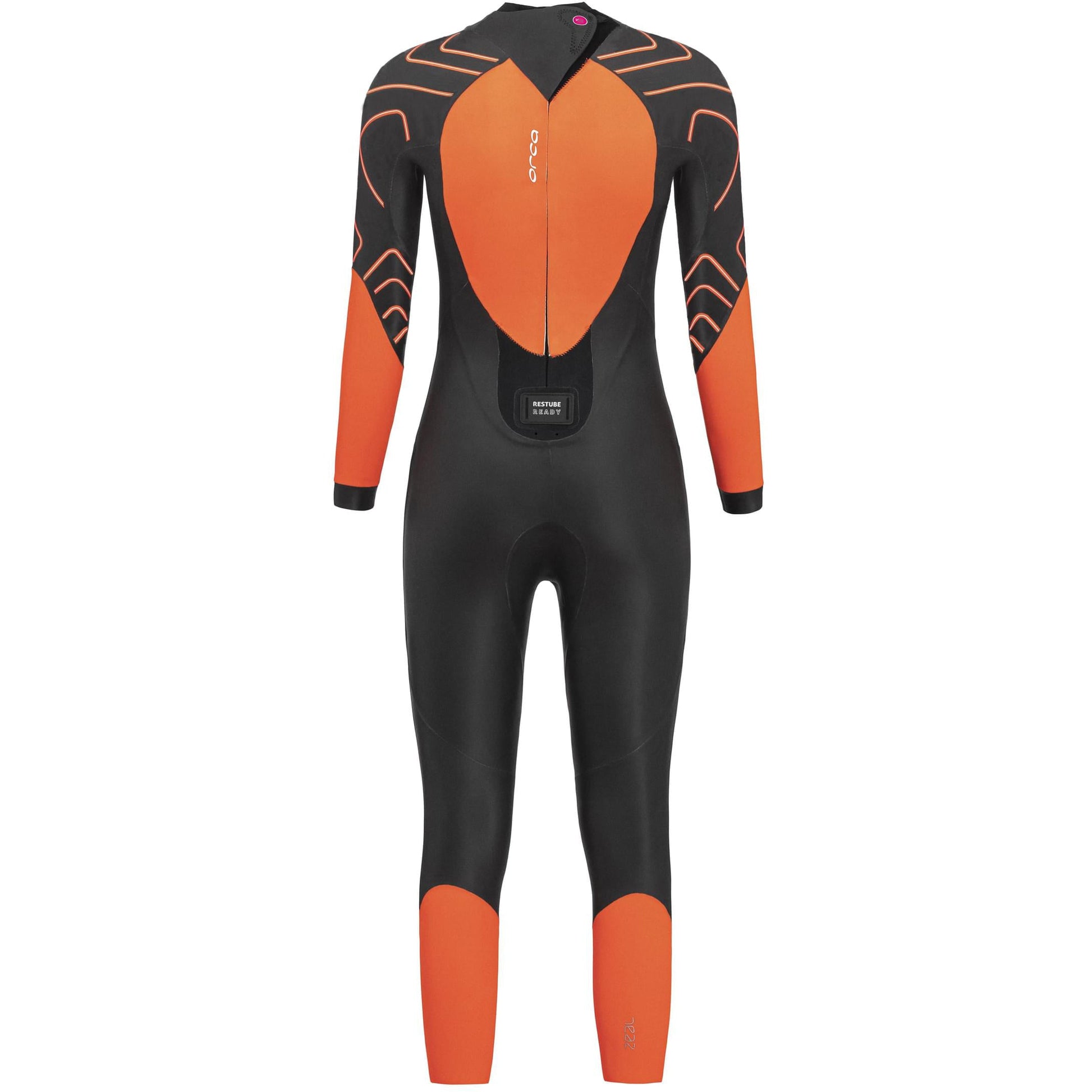 Orca Zeal Hi Vis Openwater Wetsuit Nn6Z Back View