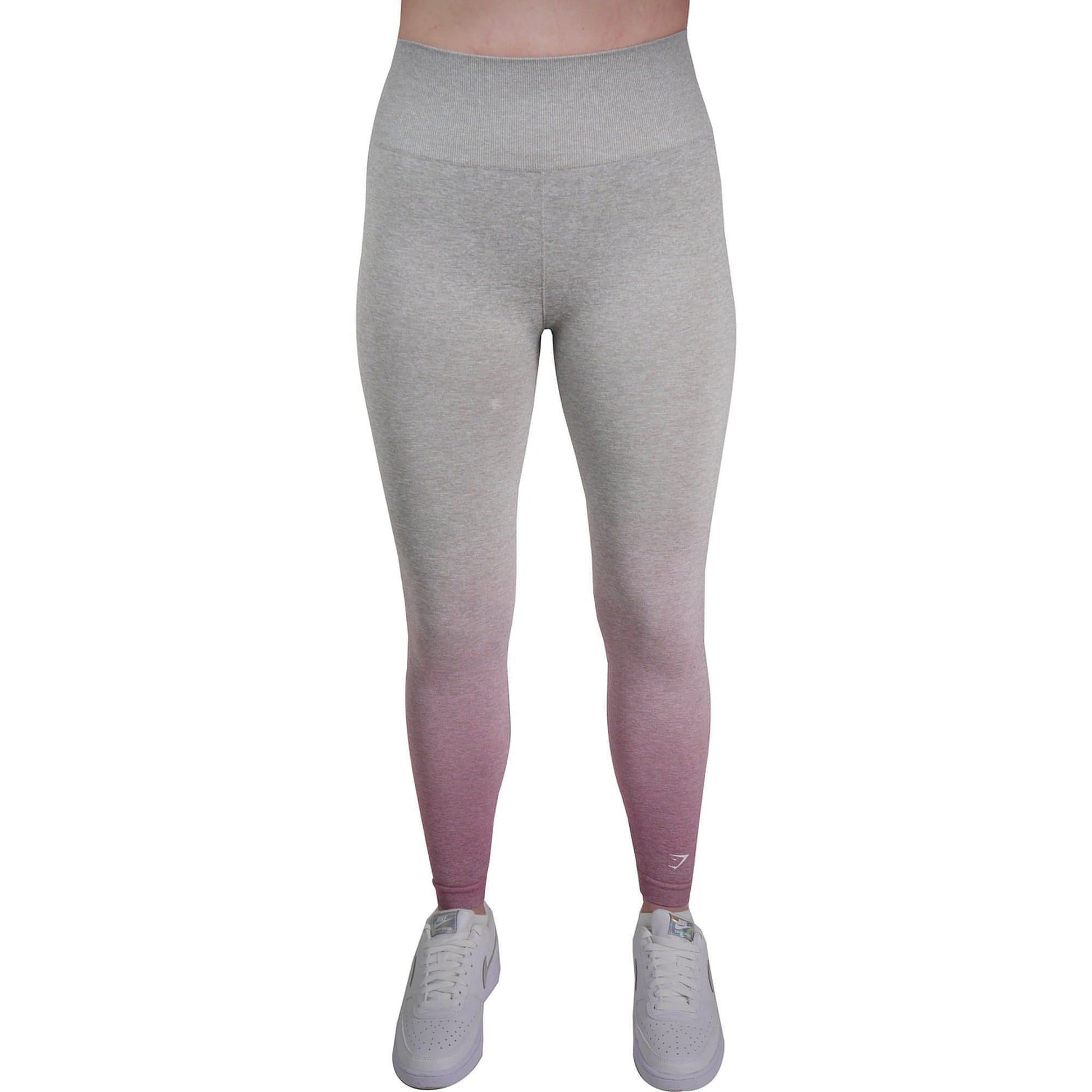 Gymshark Adapt Ombre Seamless Womens Long Training Tights - Grey – Start  Fitness