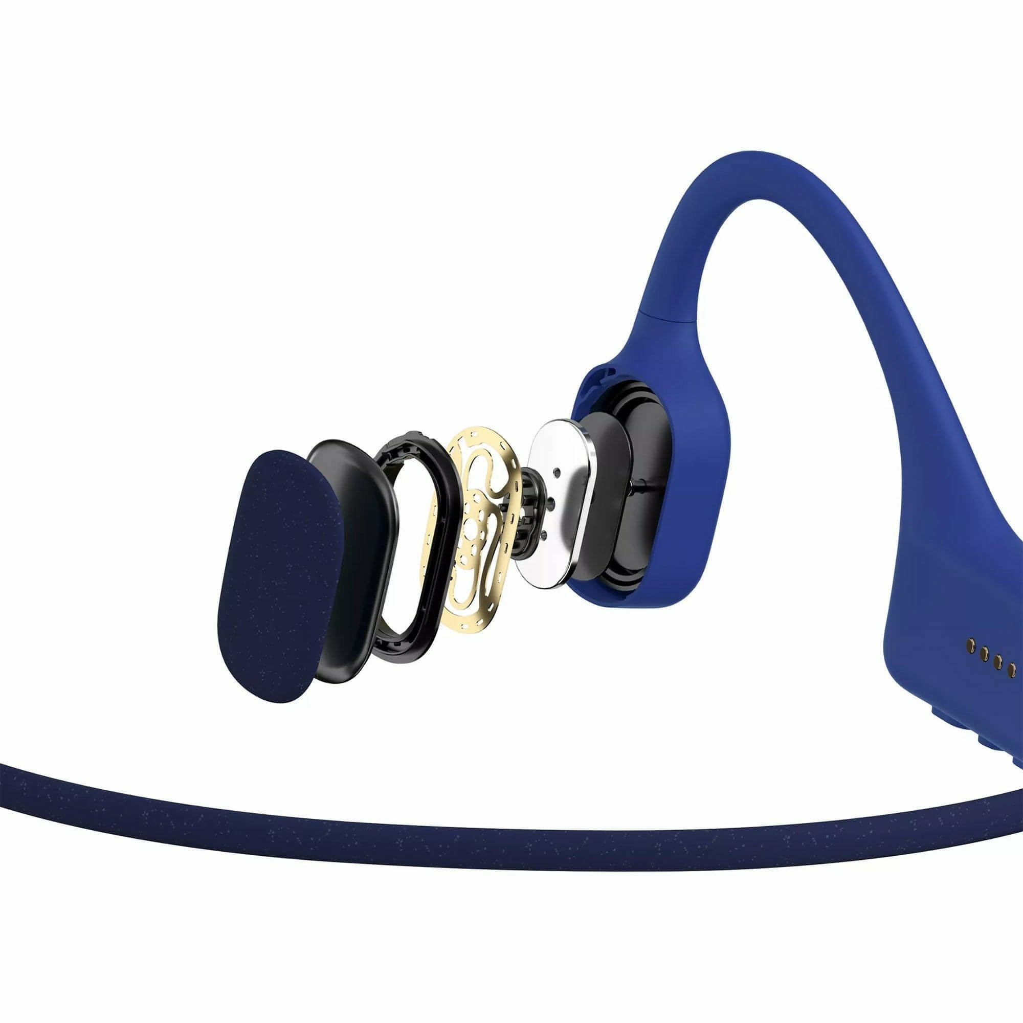 Shokz OpenSwim Wireless Bone Conduction Headphones - Blue – Start
