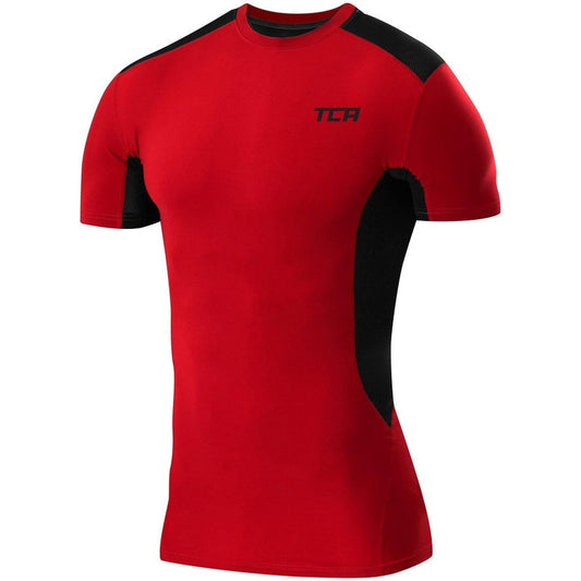 Tca Fx Laser Short Sleeve S  Ss Fx Lr Red